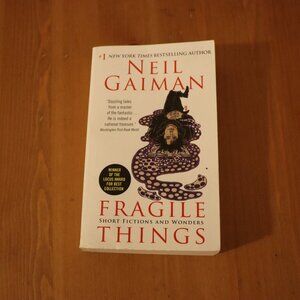 Fragile Things Short story by Neil Gaiman (Paperback, lightly used, good )
